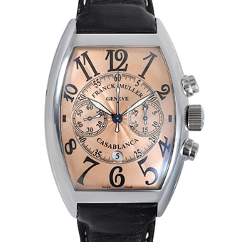 FRANCK MULLER スーパーコピー フランクミュラー トノウカーベックス 9880CCCDTCASA カサブランカクロノ ピンク